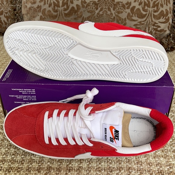 Nike SB Bruin React University Red/White Men’s - Picture 6 of 16